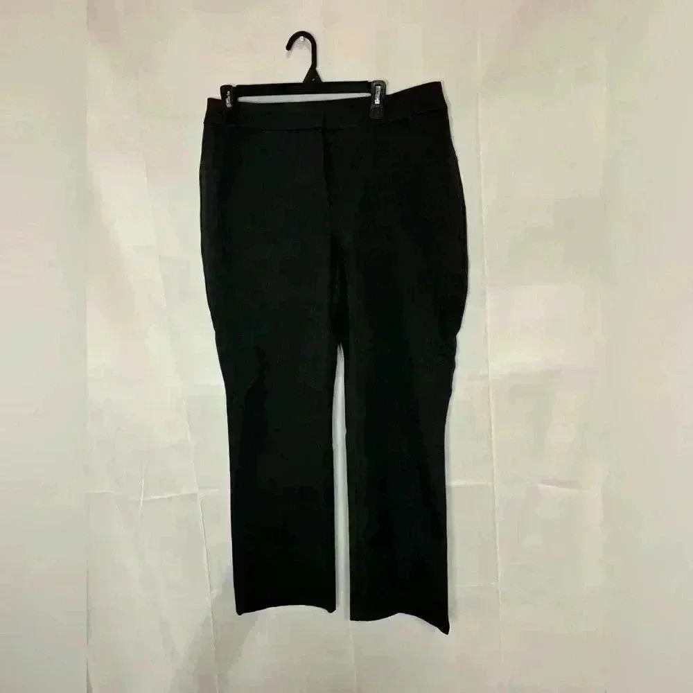 Chico's Black Straight Leg Pants